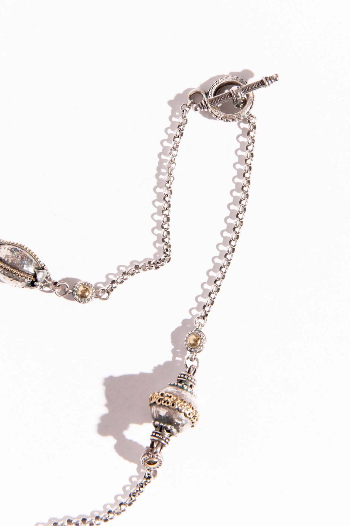 KONSTANTINO Silver & 18k Gold Necklace