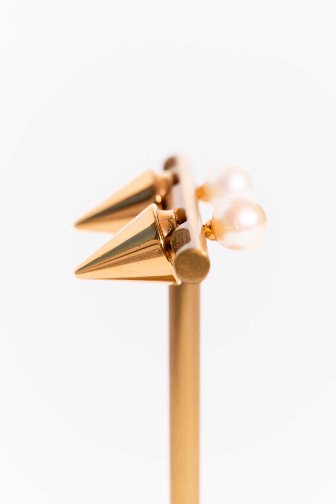 VITA FEDE 18k Gold Vermeil Pearl Earings