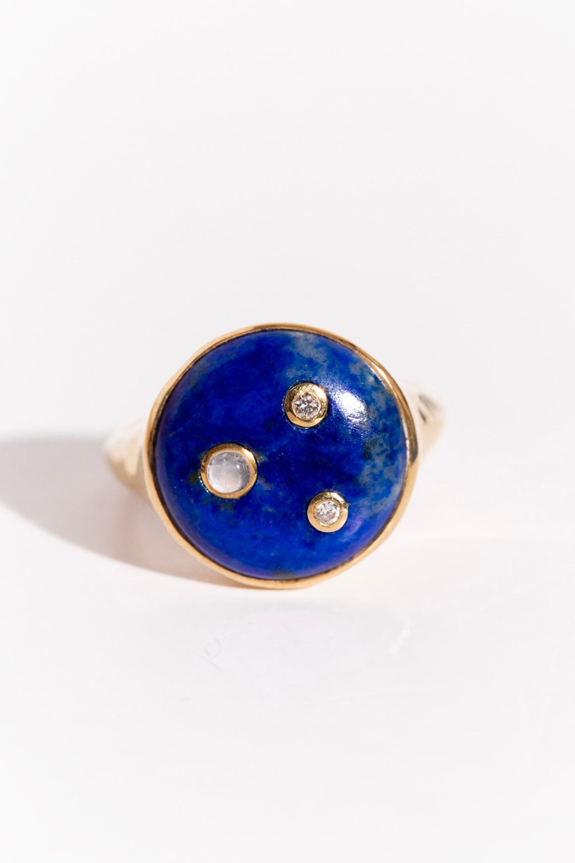 PAMELA LOVE 18K Lapis Lazuli & Diamond Ursa Minor Ring