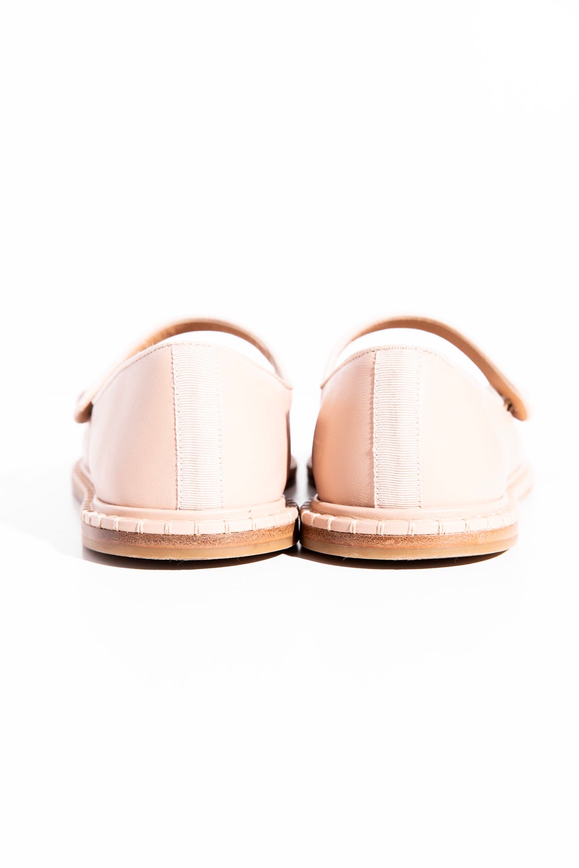 CHLOE Light Pink Leather Mary-Janes (Sz. 40)