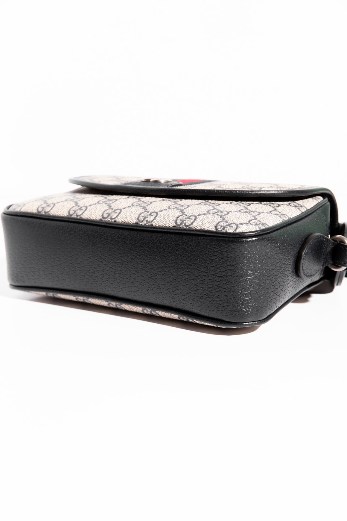 GUCCI Ophidia Canvas Shoulder Bag