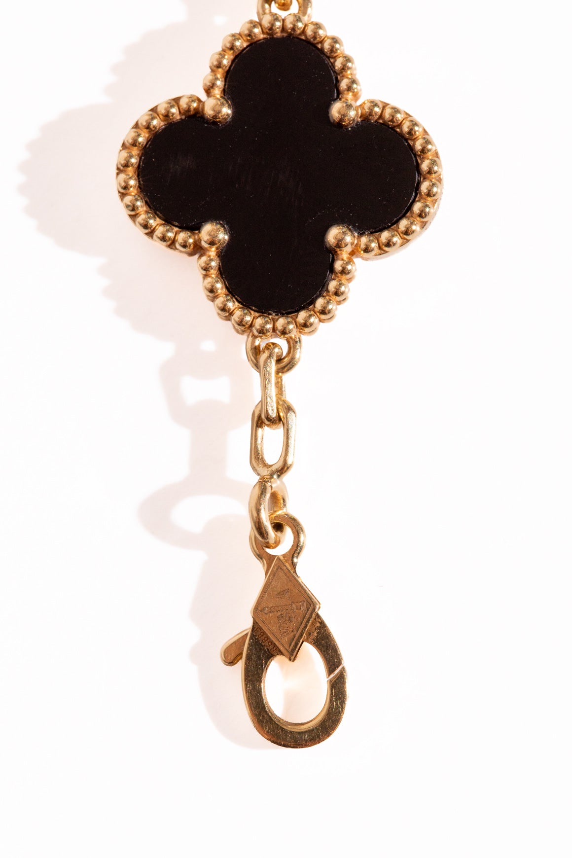 VAN CLEEF & ARPELS Vintage Alhambra Onyx Bracelet
