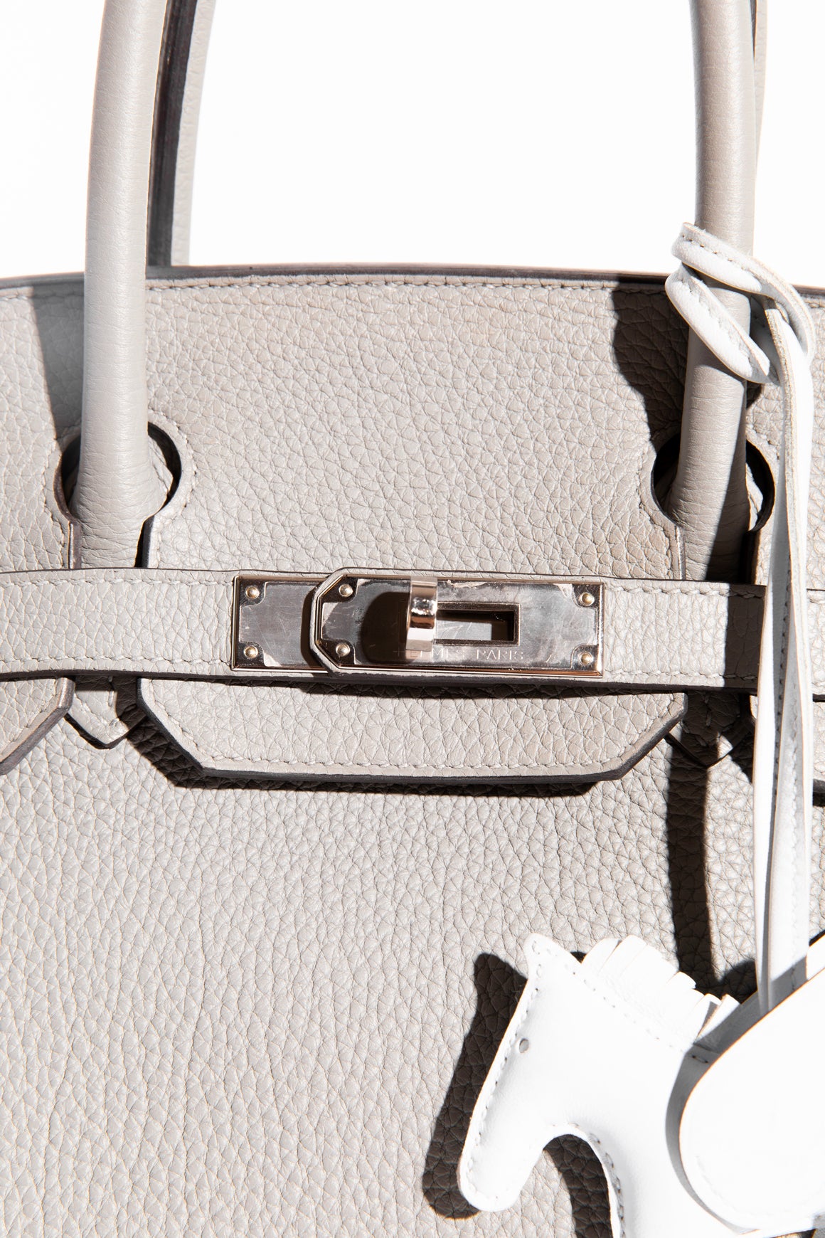 2024 Gris Togo Birkin 30 W/ Pegasus Charm