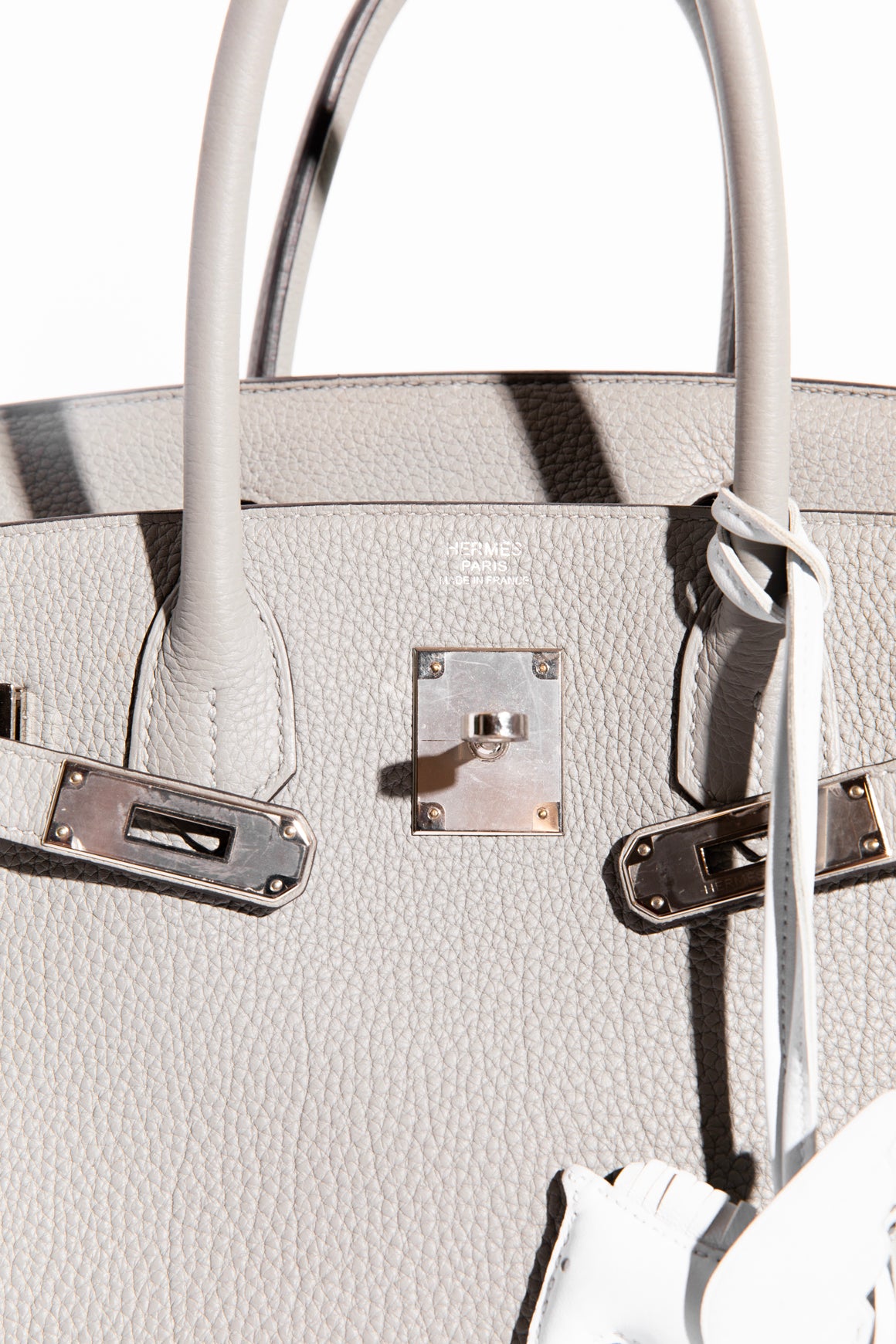 2024 Gris Togo Birkin 30 W/ Pegasus Charm