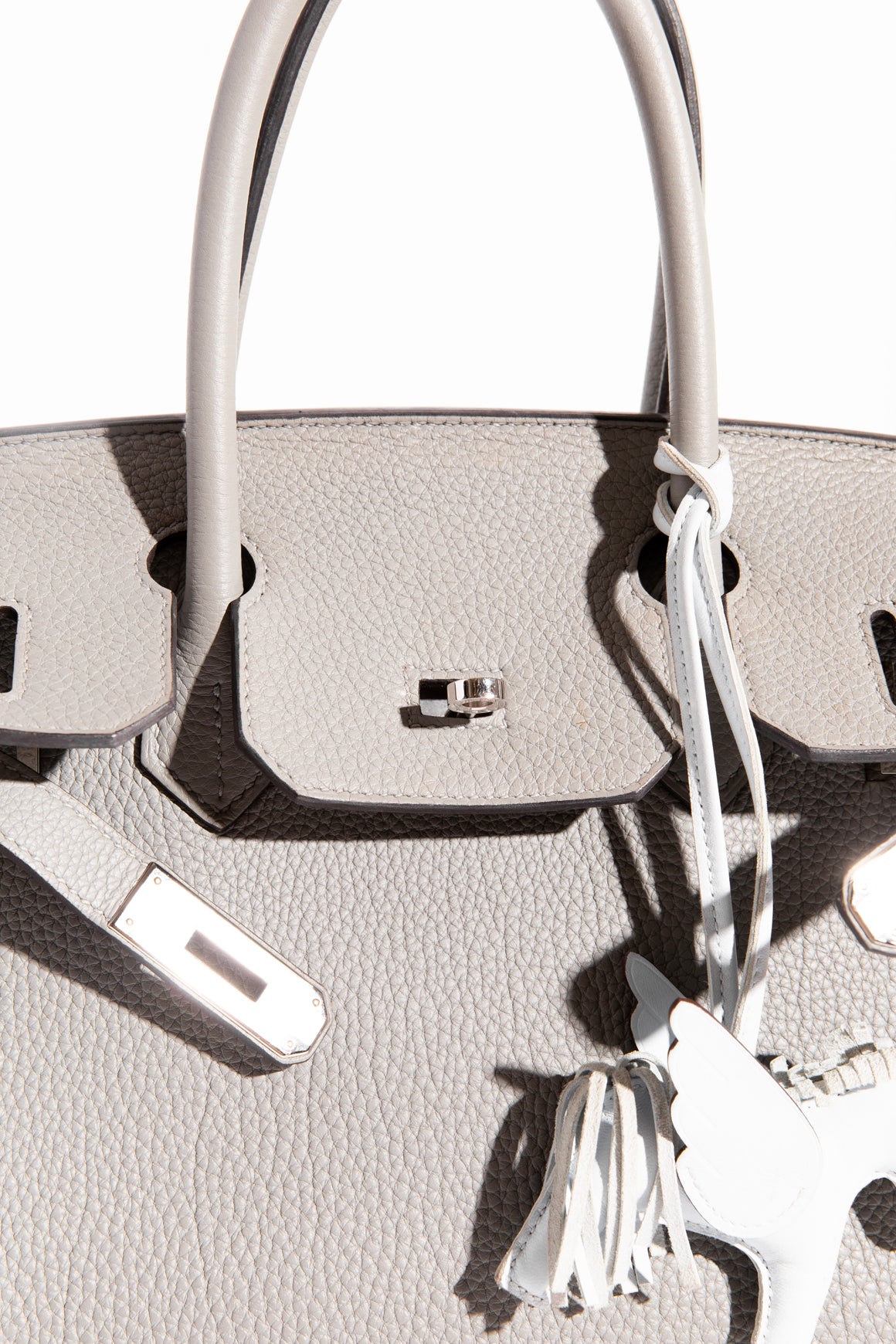 2024 Gris Togo Birkin 30 W/ Pegasus Charm