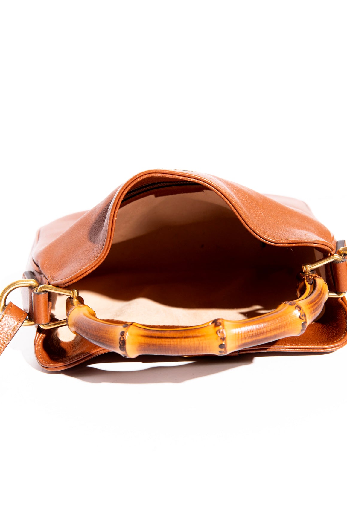 GUCCI Brown Diana Small Shoulder Bag