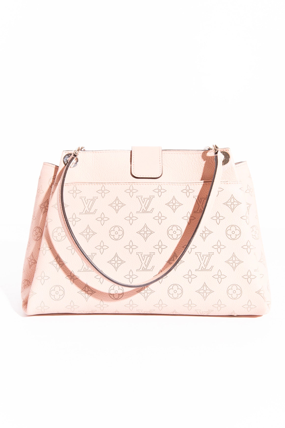 LOUIS VUITTON Pink Mahina Sevres Handbag
