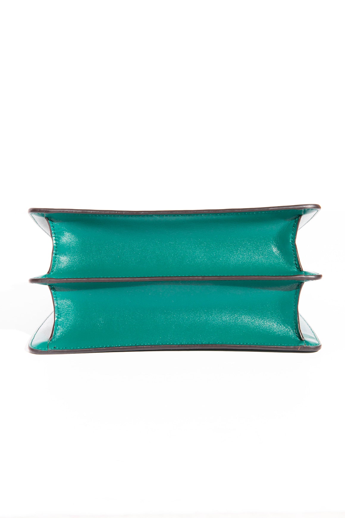 CARTIER Emerald Panthere de Cartier Small Handle Bag