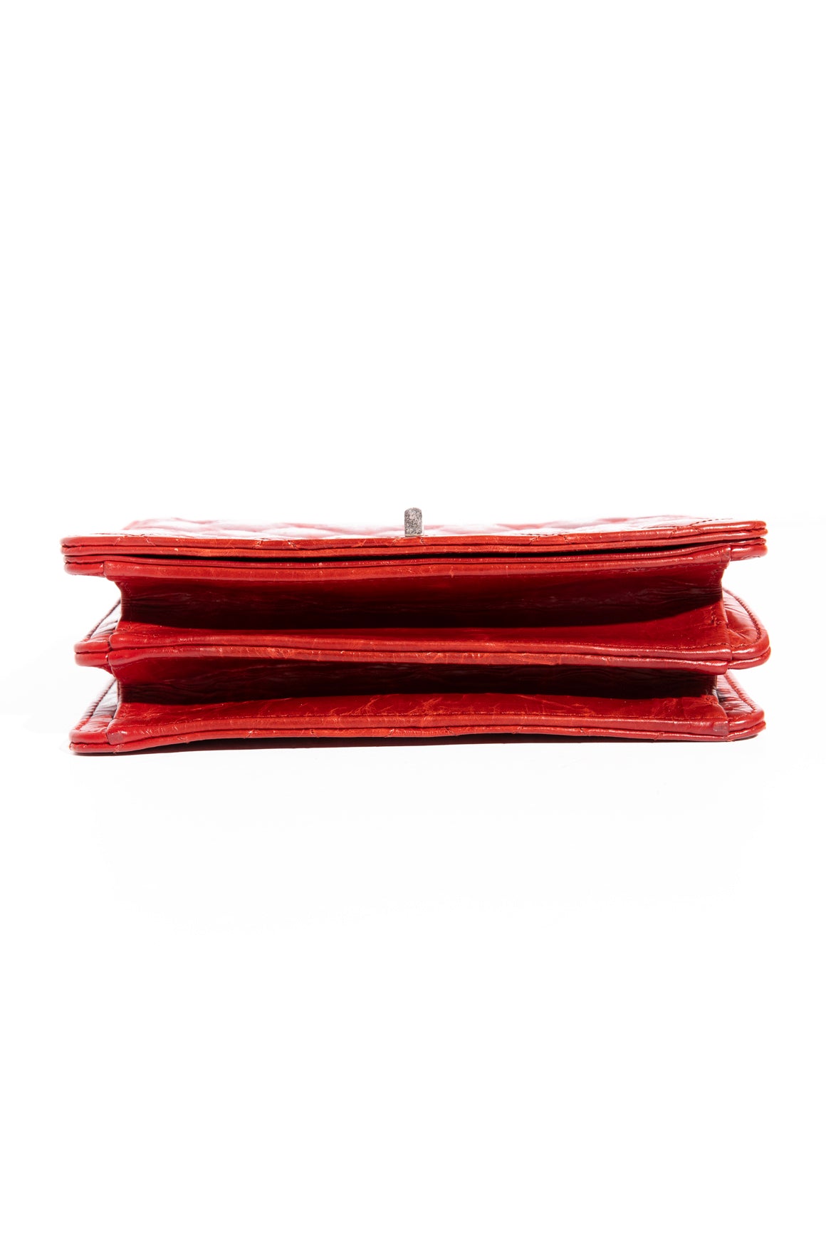 CHANEL 2011 Red Quilted Rita Bag