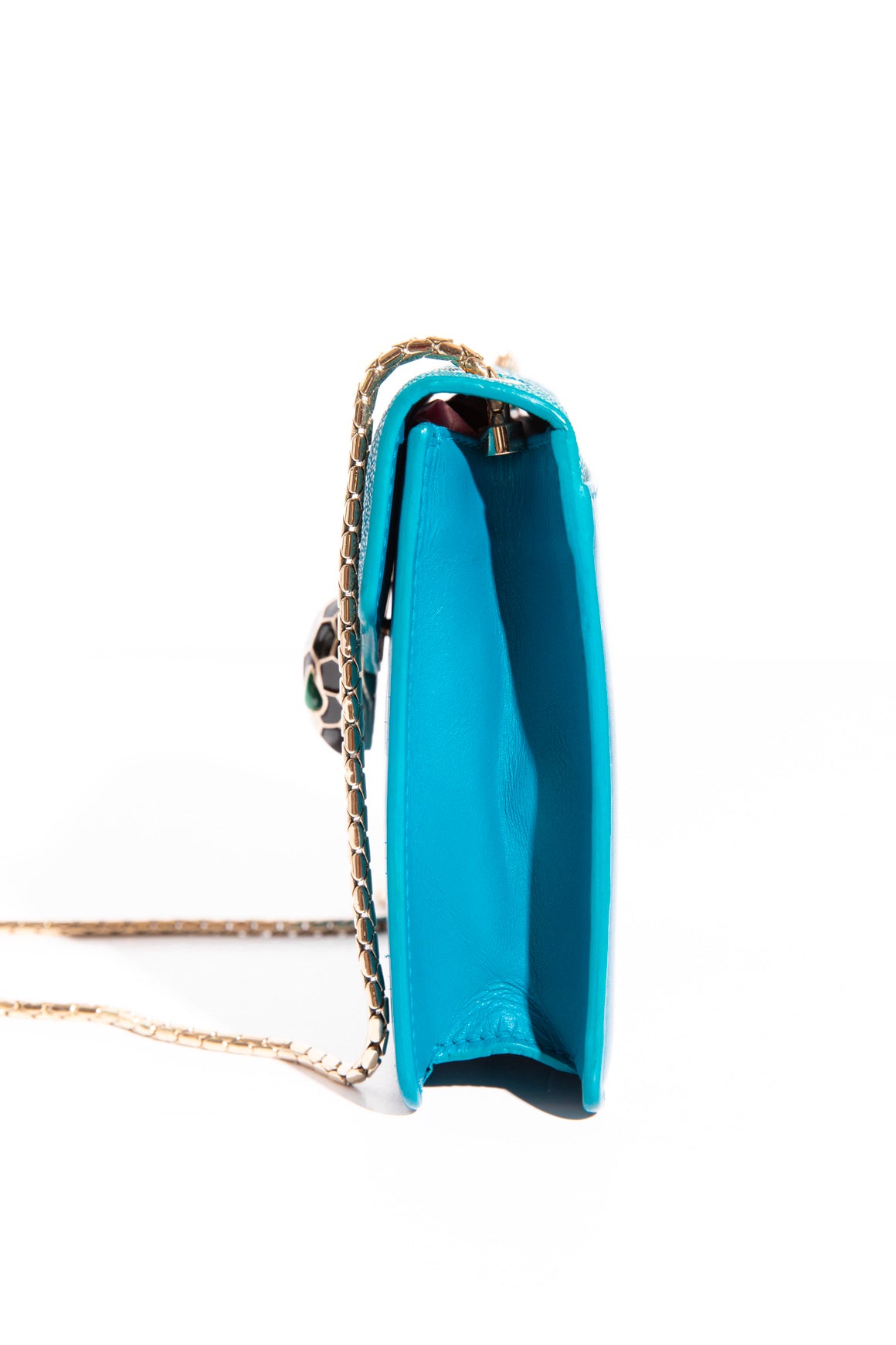 BVLGARI Blue Serpenti Forever Shoulder Bag
