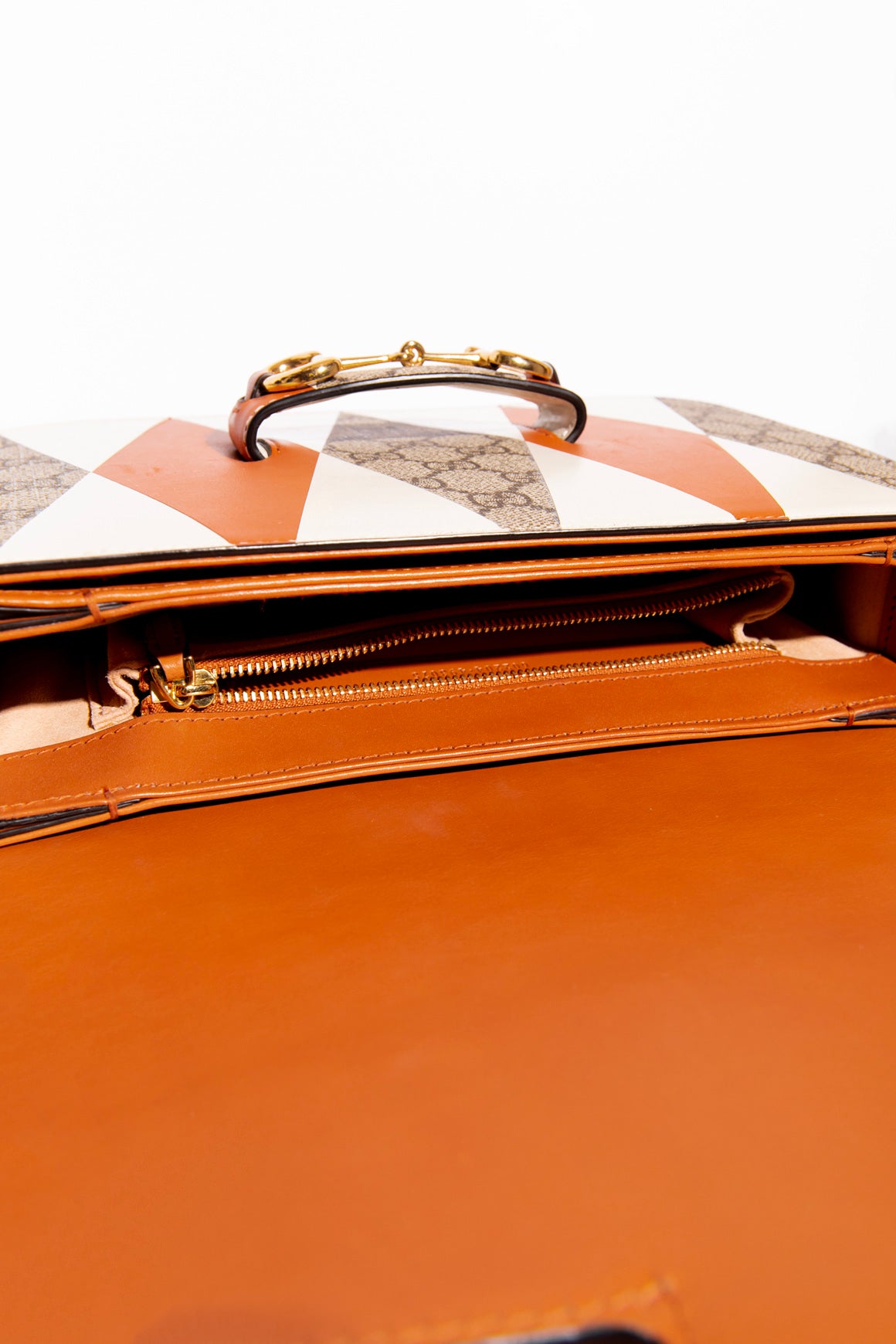 GUCCI Geometric GG Supreme 1955 Bag