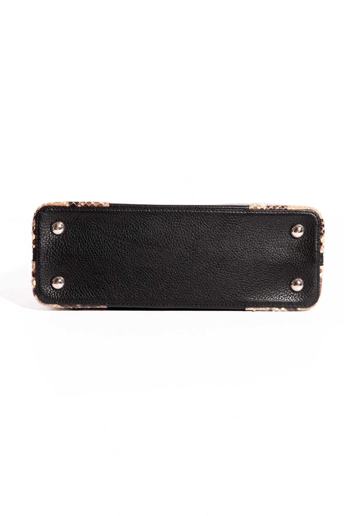 LOUIS VUITTON Python Capucines MM