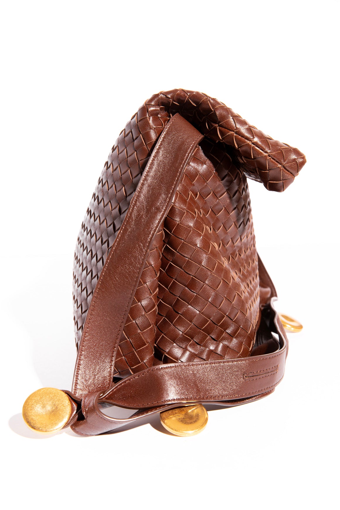 BOTTEGA VENETA Intrecciato "The Fold" Bag
