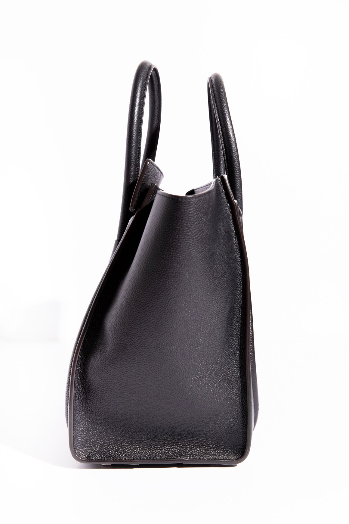CELINE Black Mini Drummed Luggage Bag