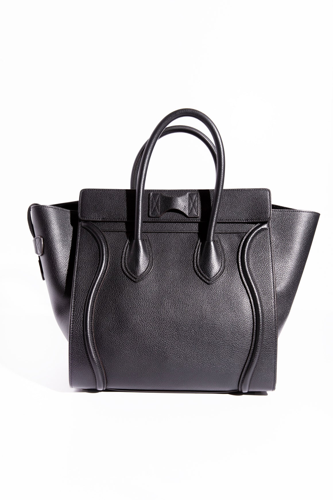 CELINE Black Mini Drummed Luggage Bag