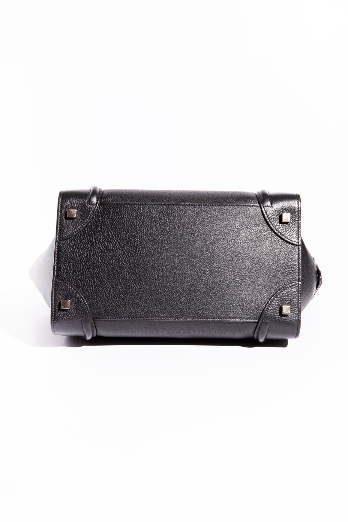 CELINE Black Mini Drummed Luggage Bag