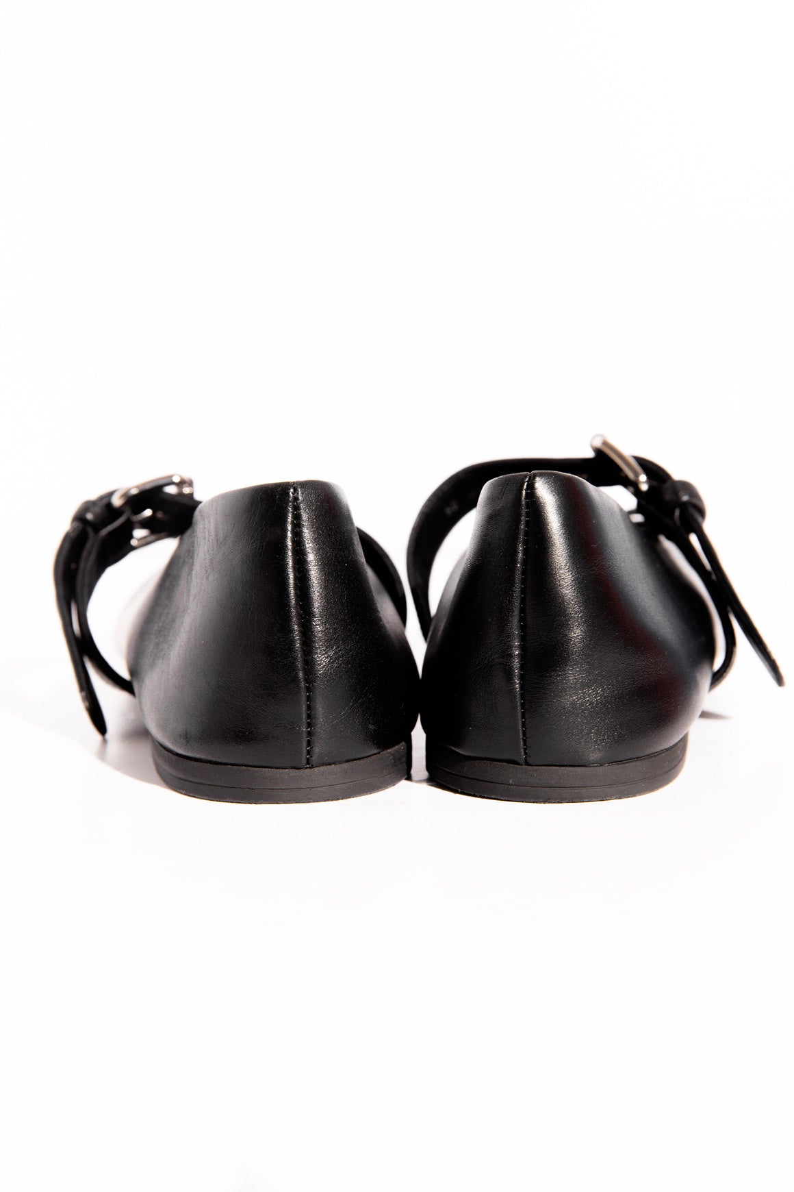 MIU MIU Black Grommet Maryjane Flats (Sz. 39)