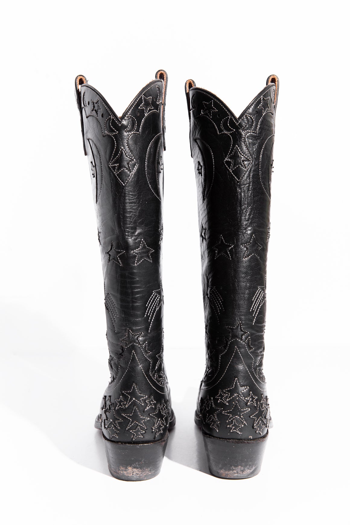 MIRON CROSBY Black "Margretta" Western Boots (Sz. 10)