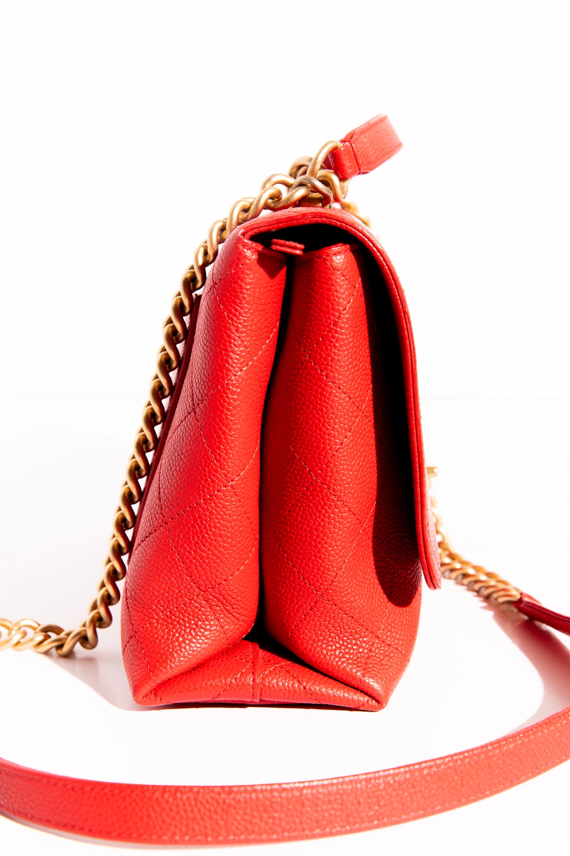 CHANEL Red Chic Affinity Bag
