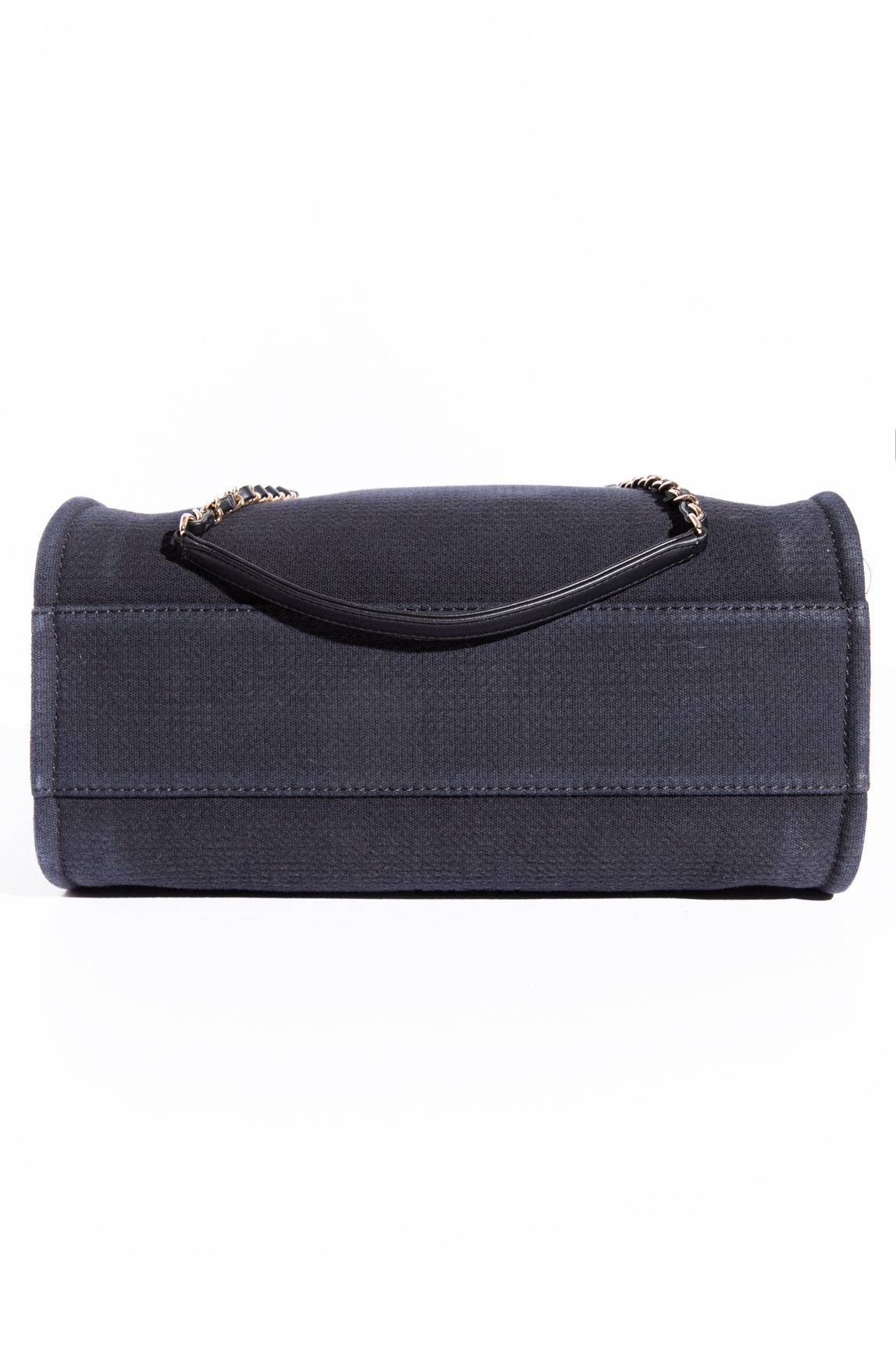 CHANEL Black Small Deauville Shopping Tote