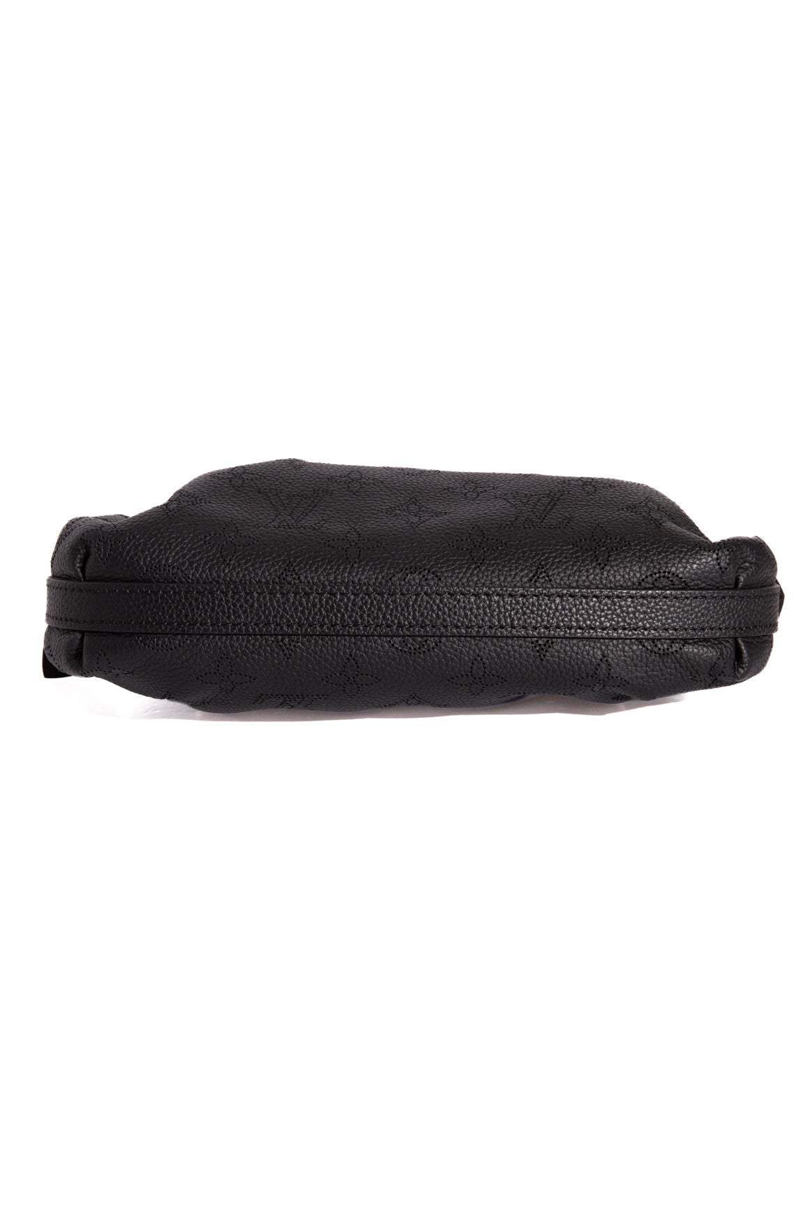 LOUIS VUITTON Black Mahina Scala Mini Pouch