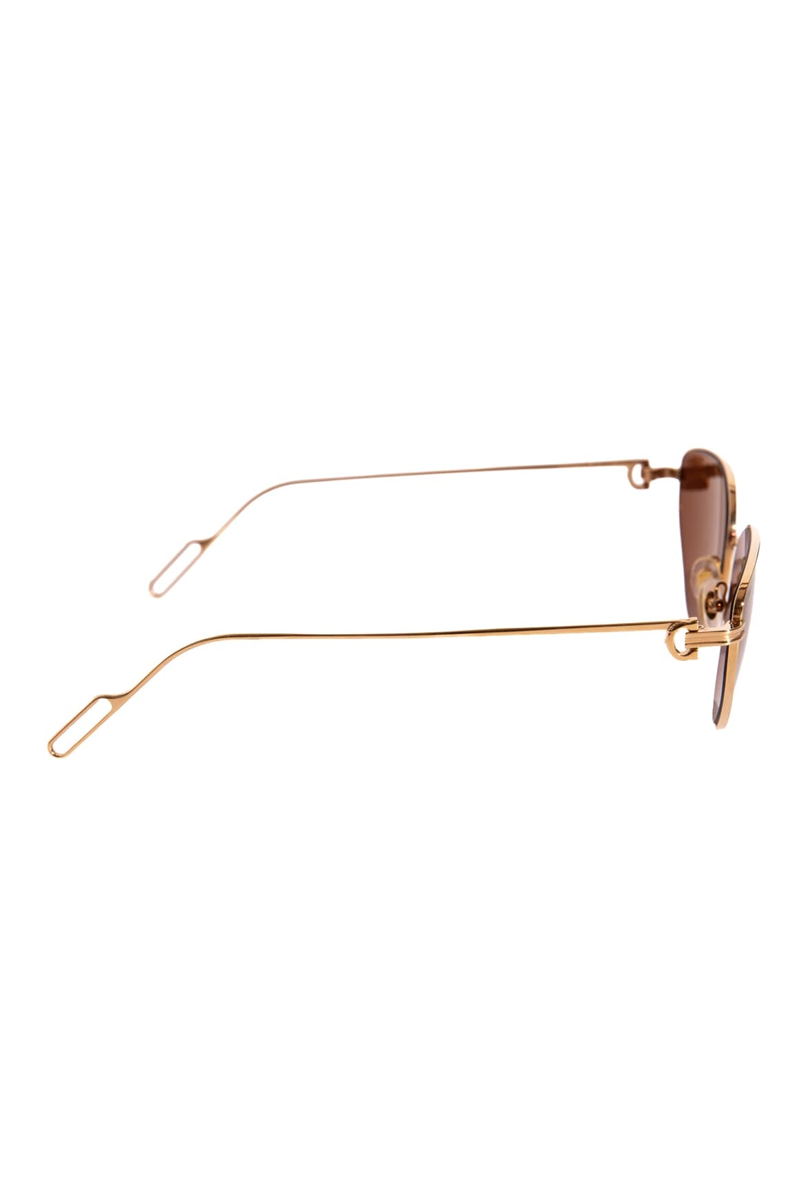 CARTIER Gold Frame 140 Sunglasses