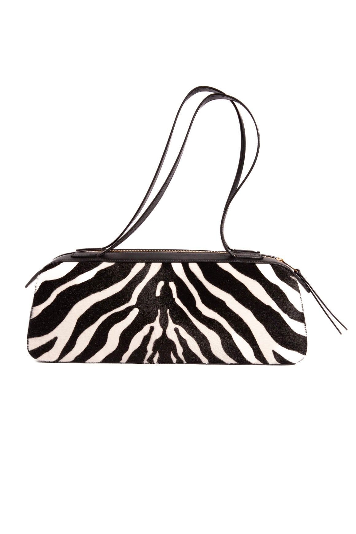 KHAITE Zebra Calf-Hair 'Simona' Shoulder Bag