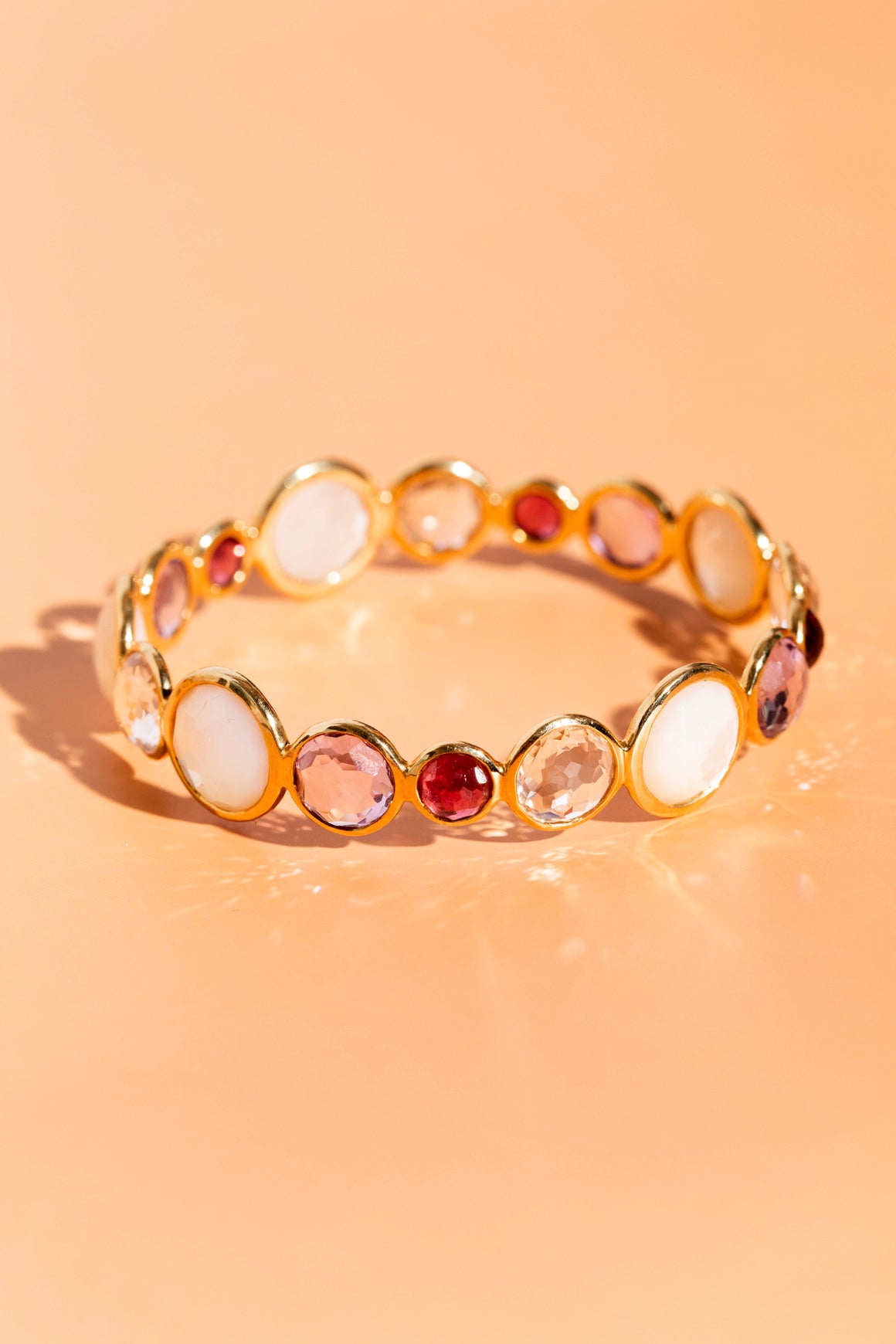 IPPOLITA 18K Purple Lollipop Multi Stone Bangle