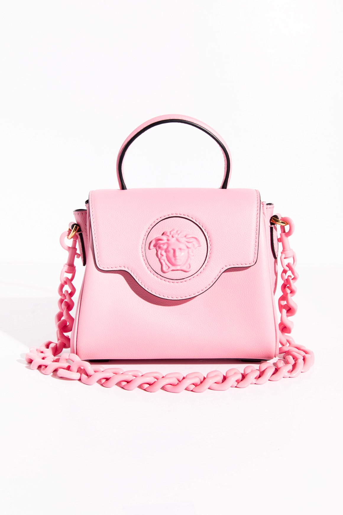 VERSACE LaMedusa Pink Handbag