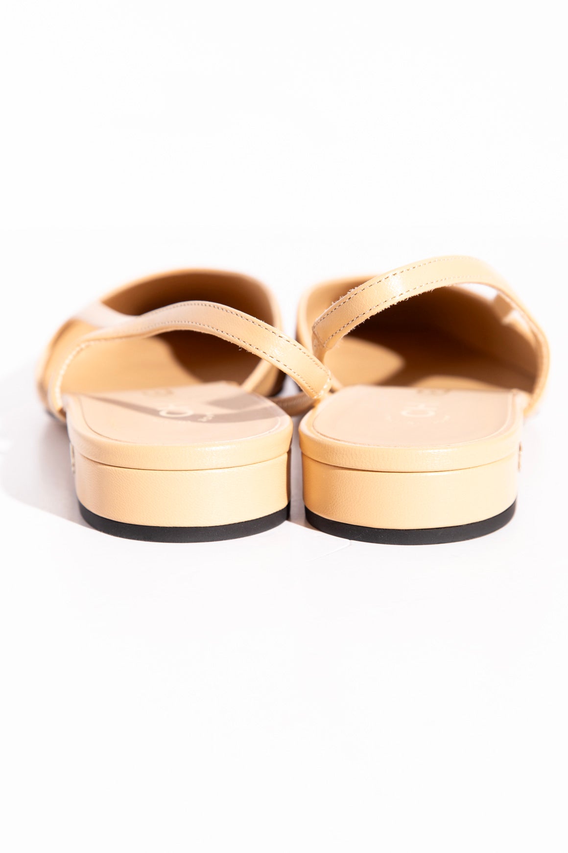 CHANEL Signature Captoe Slingback Sandal (Sz.40)