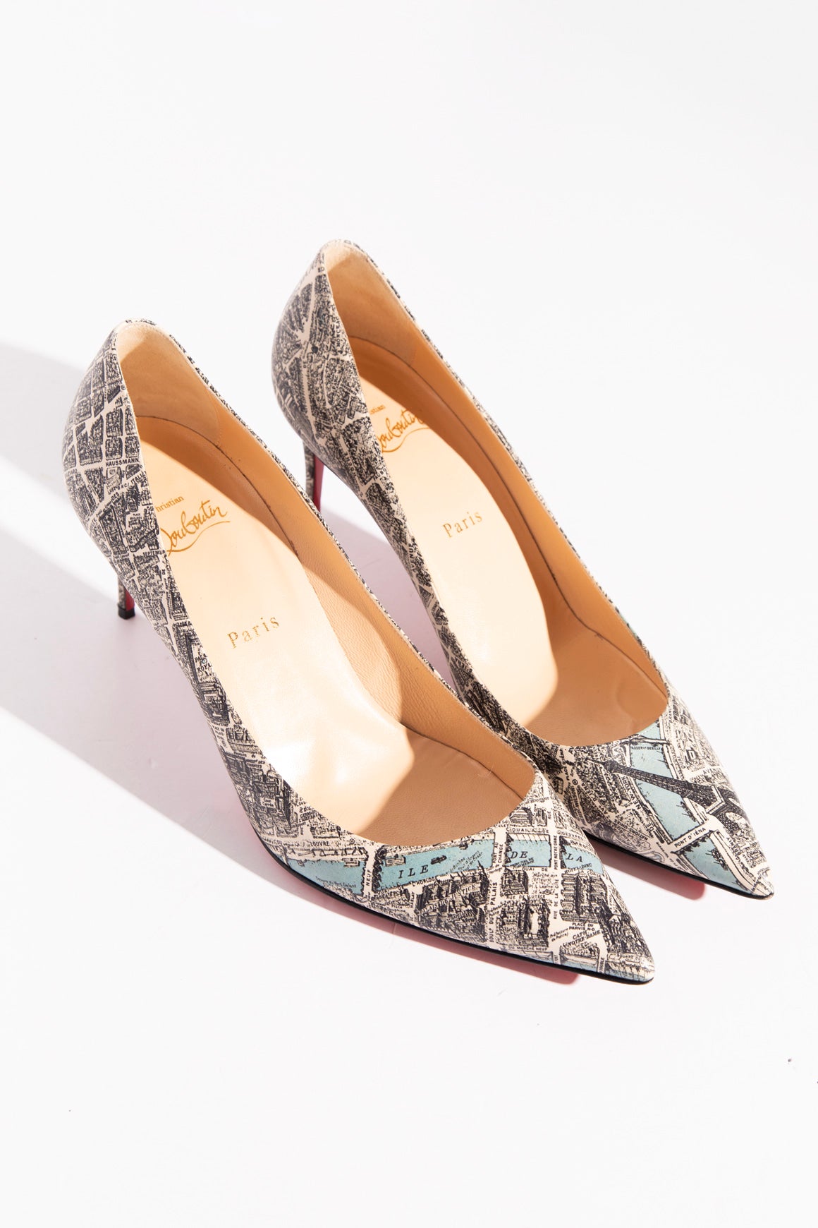 CHRISTIAN LOUBOUTIN "I Love Paris" Pumps (Sz. 41)