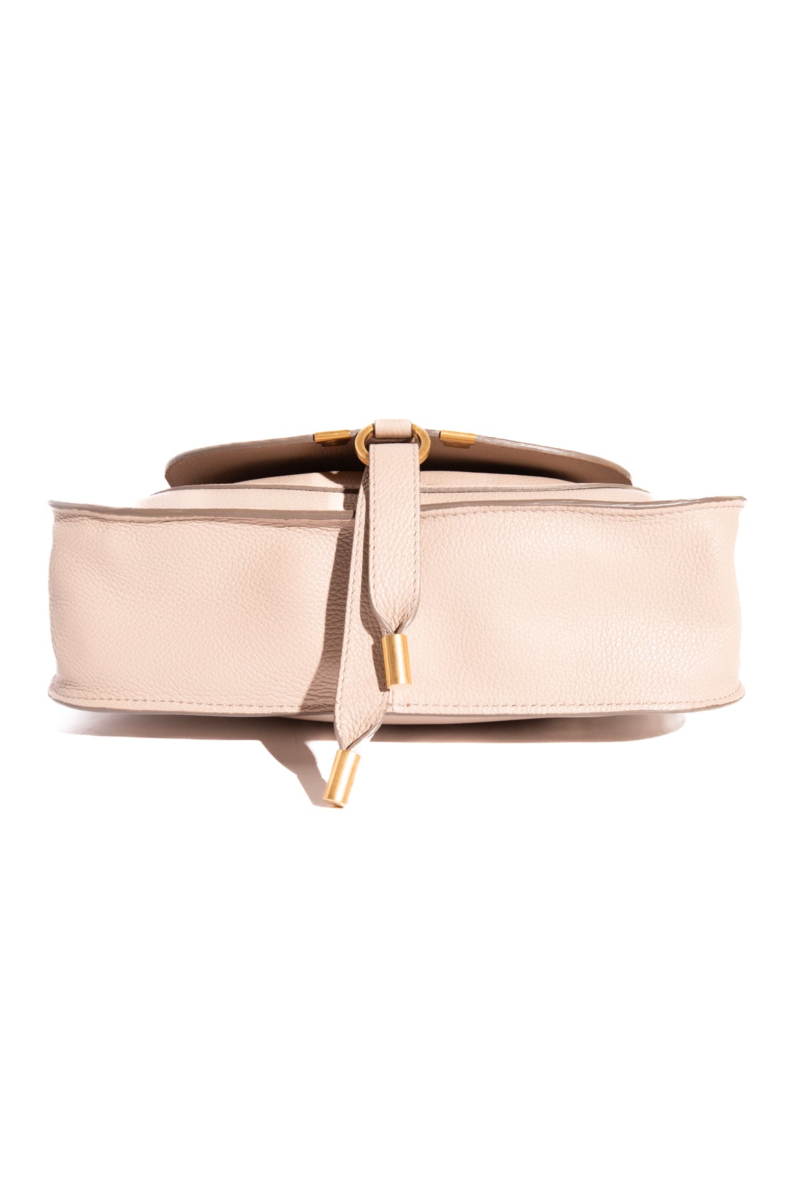 CHLOE Beige Marcie Top Handle - Medium