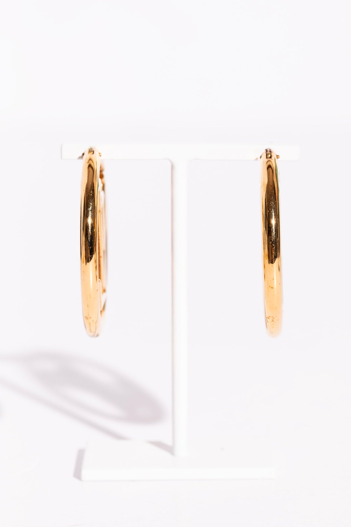 LOUIS VUITTON Louise Hoop GM Earrings