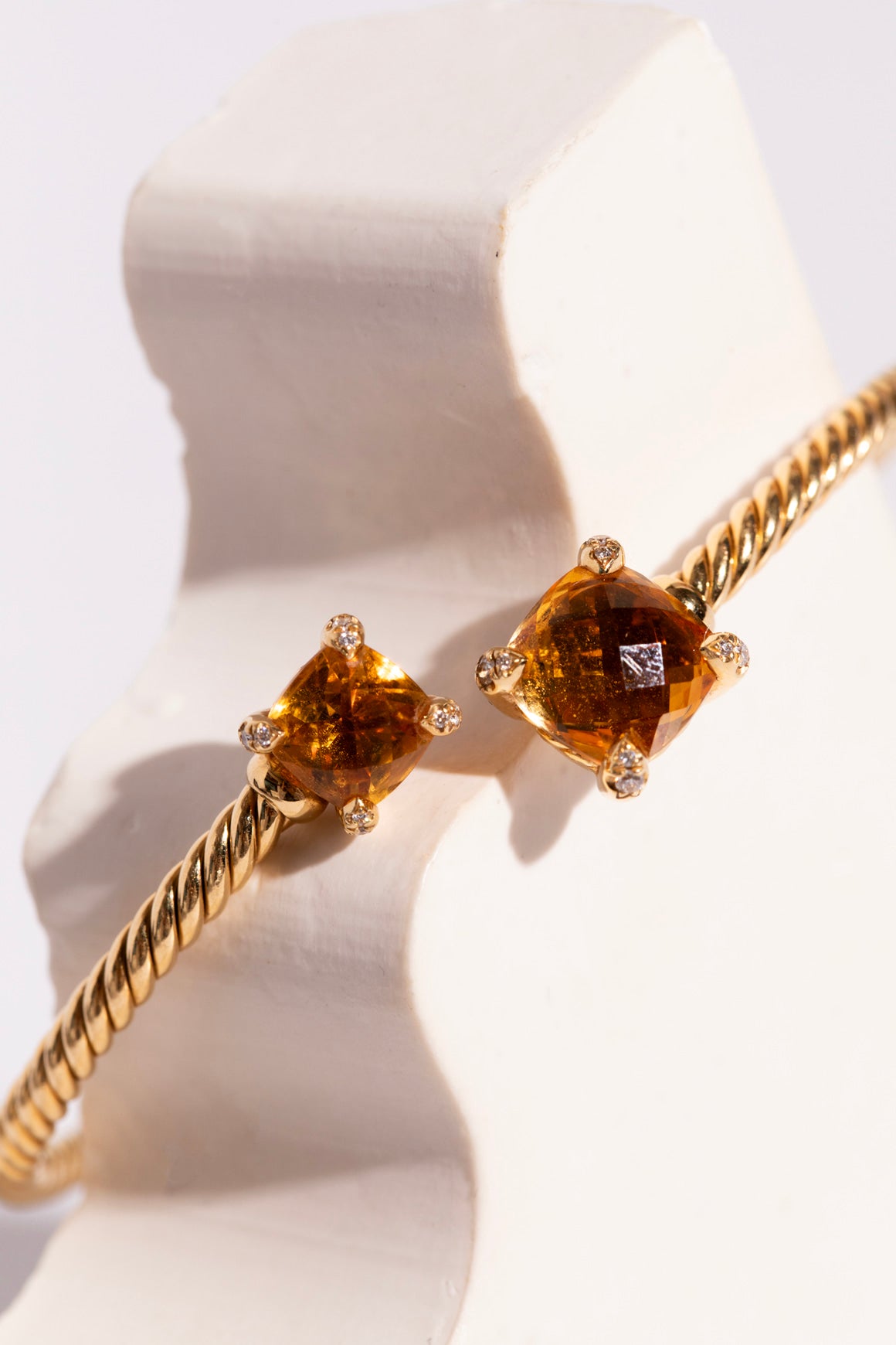 DAVID YURMAN Chatelaine 18K Bypass Bangle Bracelet