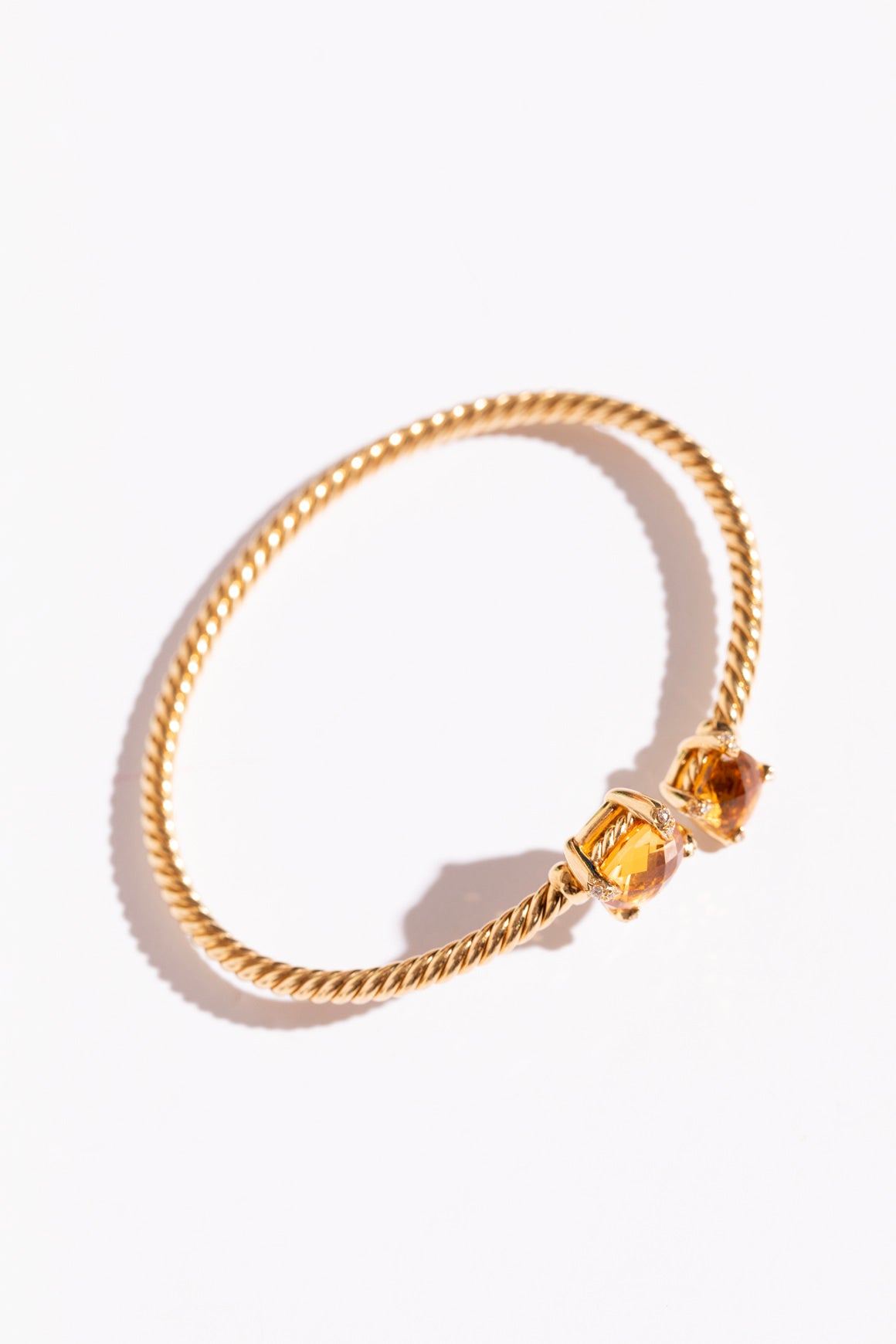 DAVID YURMAN Chatelaine 18K Bypass Bangle Bracelet