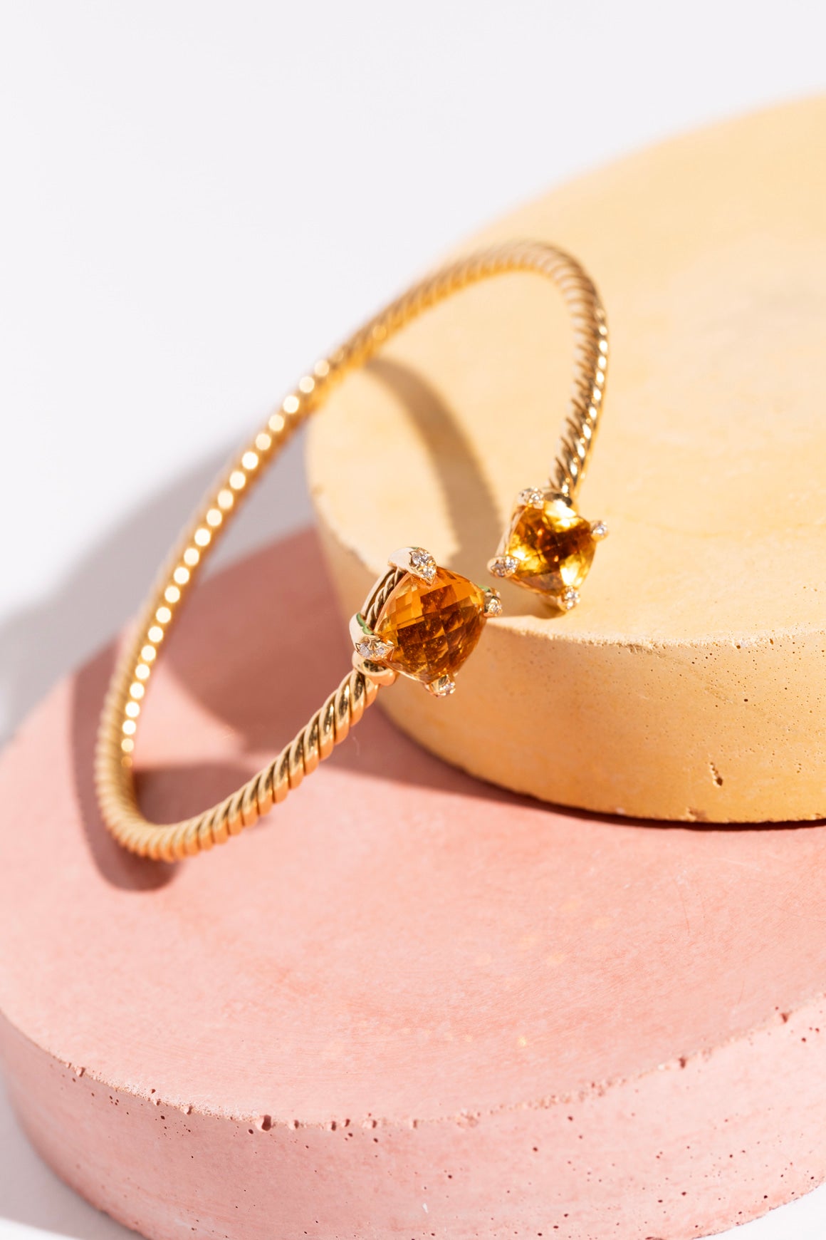 DAVID YURMAN Chatelaine 18K Bypass Bangle Bracelet