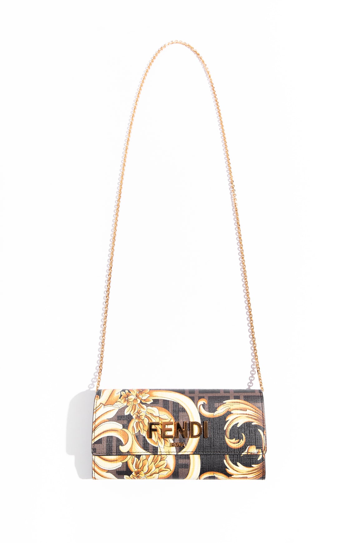 FENDI X VERSACE Fendance Continental Wallet-On-Chain