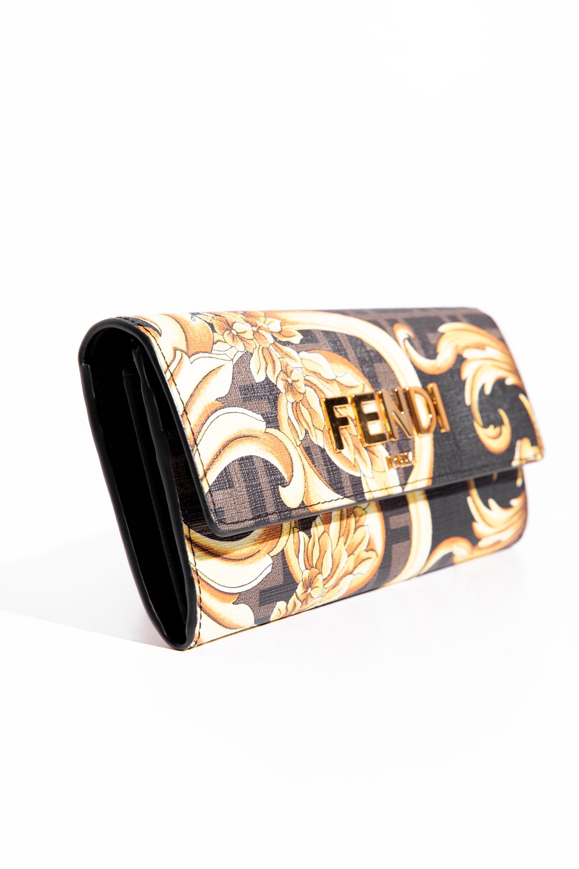 FENDI X VERSACE Fendance Continental Wallet-On-Chain