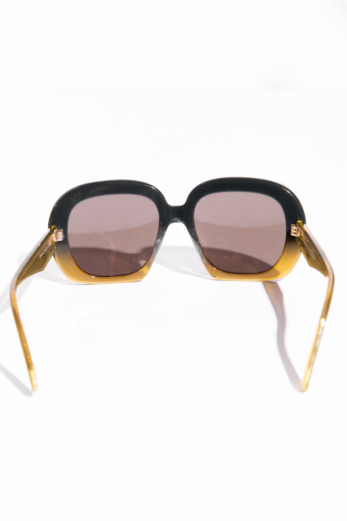 LOEWE Blue Ombre Curvy Sunglasses