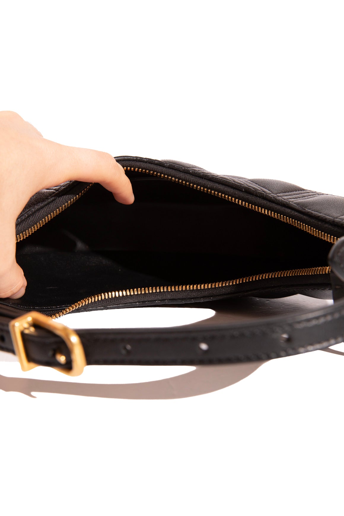 VALENTINO GARAVANI Quilt 67 Mini Hobo Handbag