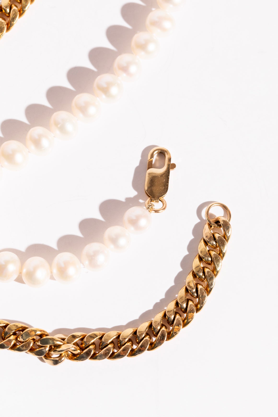 14k Pearl Combo Necklace