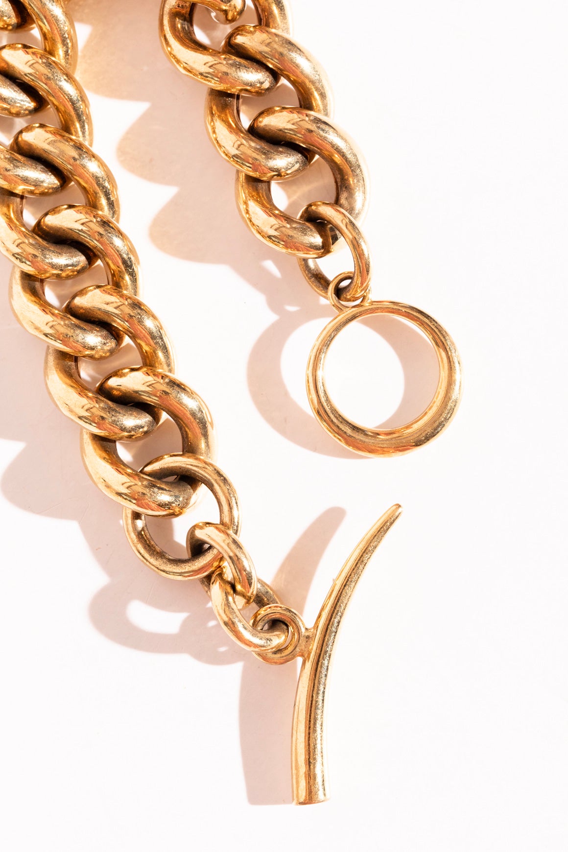 GABRIELLA ARTIGAS Gold Plated Chunky Palmeira Bracelet