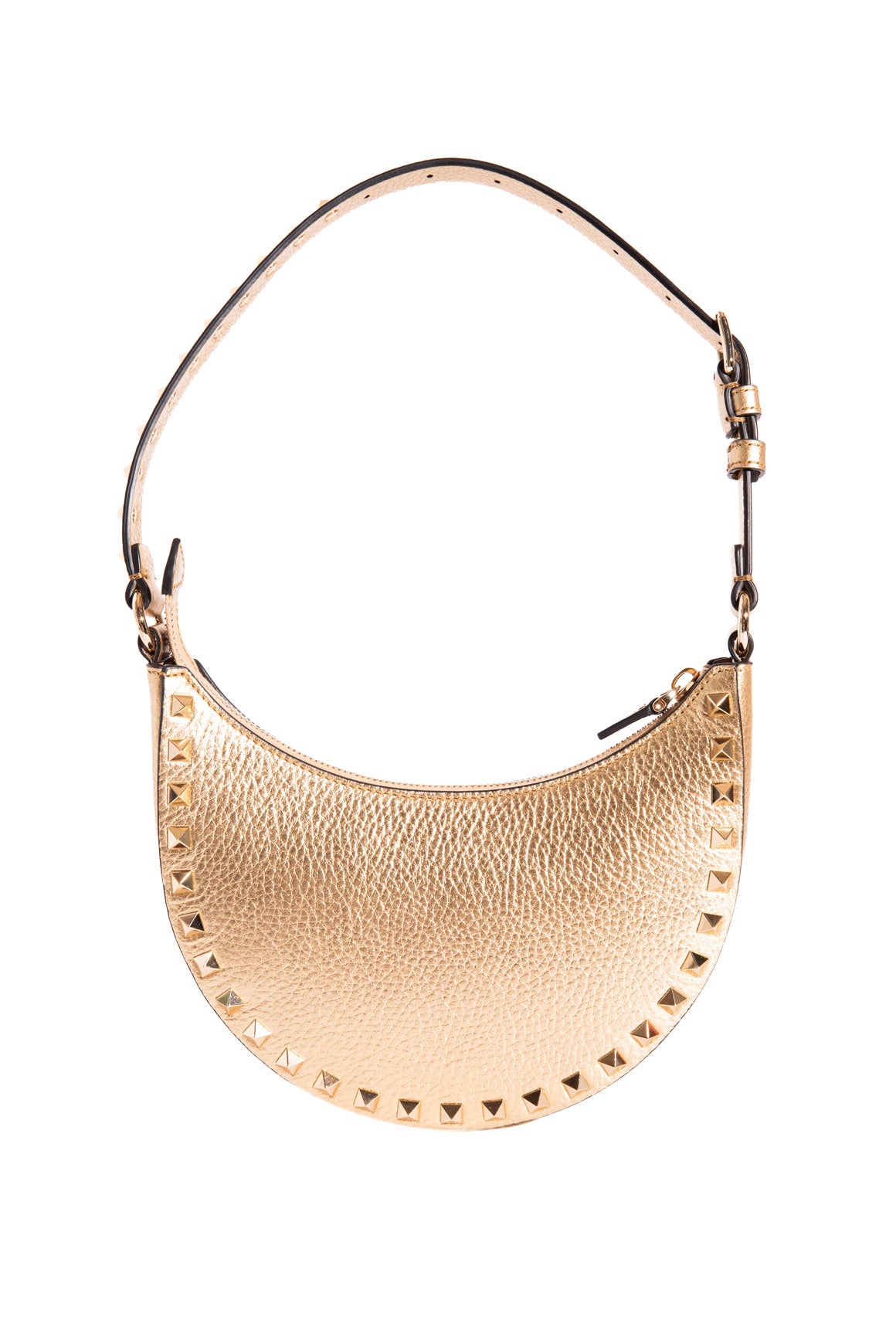 VALENTINO Gold Rockstud "Mini Hobo"