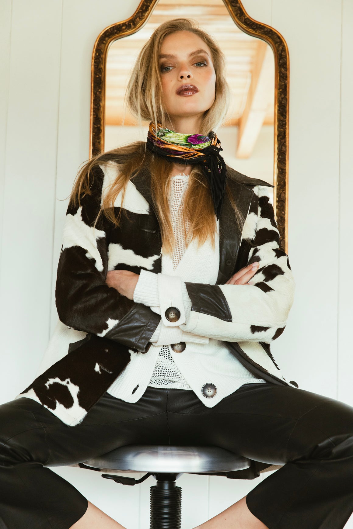 RRL Cowhide Fringe Jacket (Sz. 2)