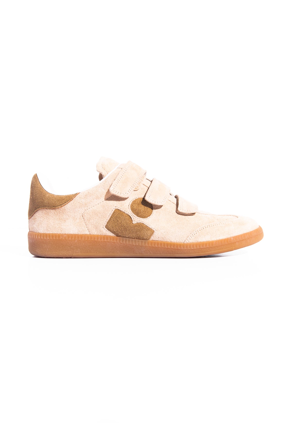 ISABEL MARANT Tan "Beth" Low-Top Sneakers (Sz. 39)
