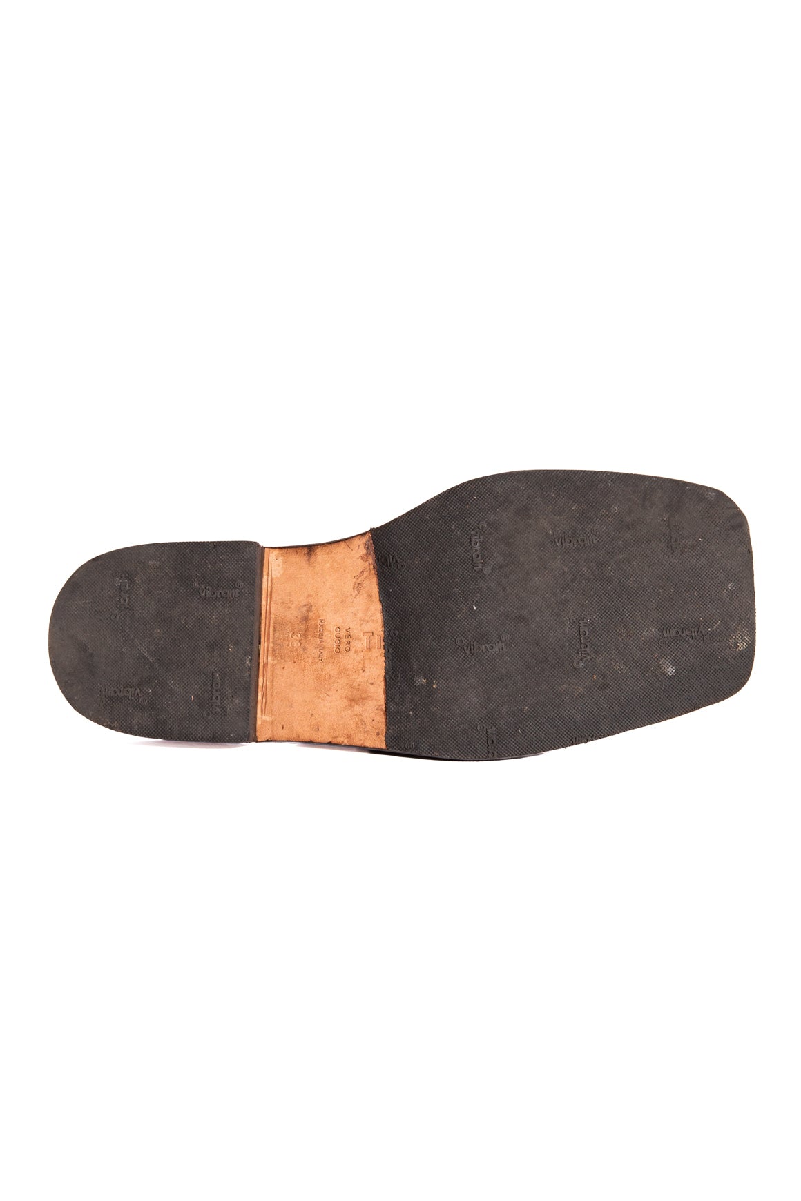 TIBI Brown Croc Slide Loafers (Sz. 38)