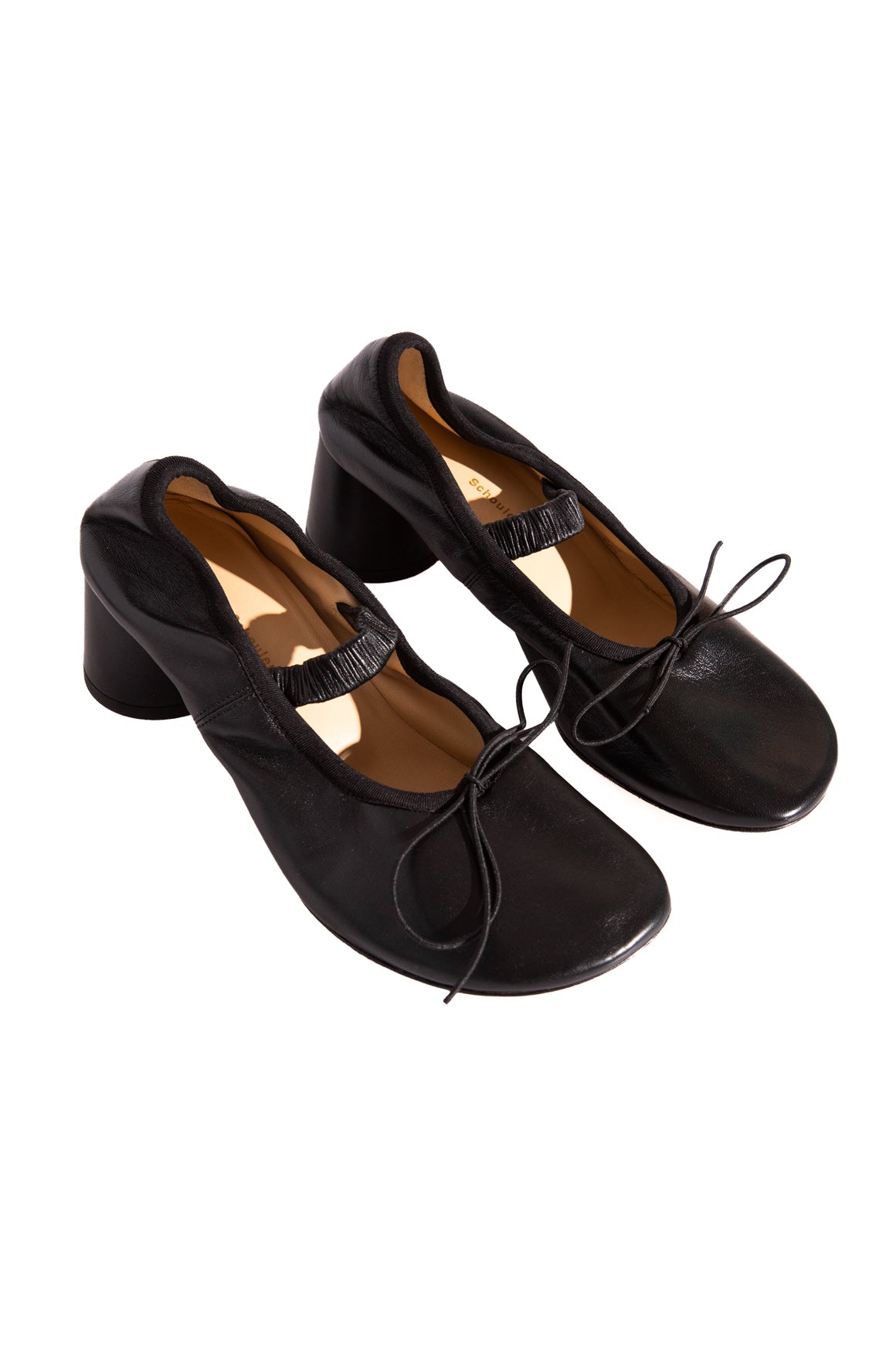 PROENZA SCHOULER Black Ballet Pumps (Sz. 38.5)