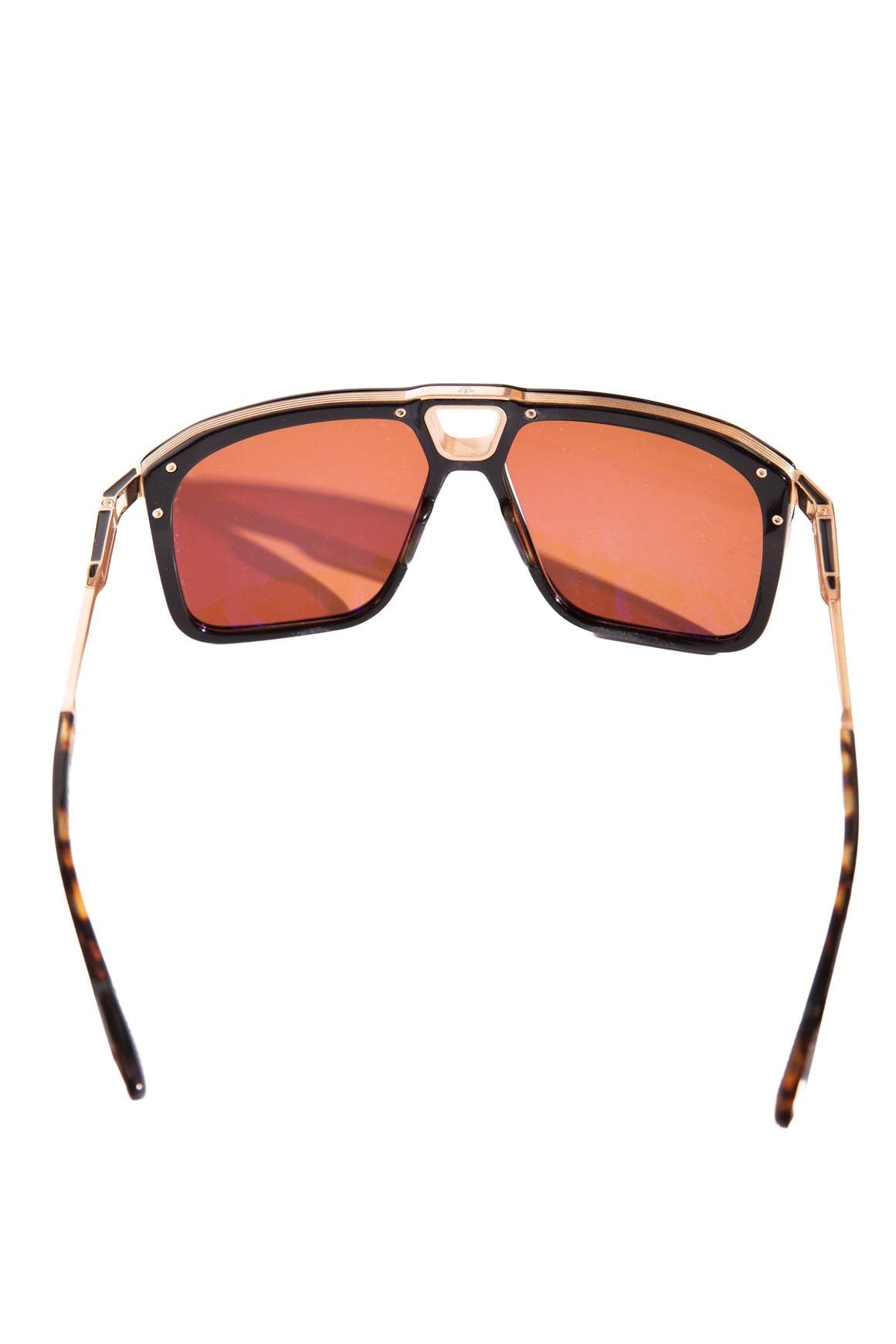 JACQUES MARIE MAGE Black Aviator Savoy Sunglasses