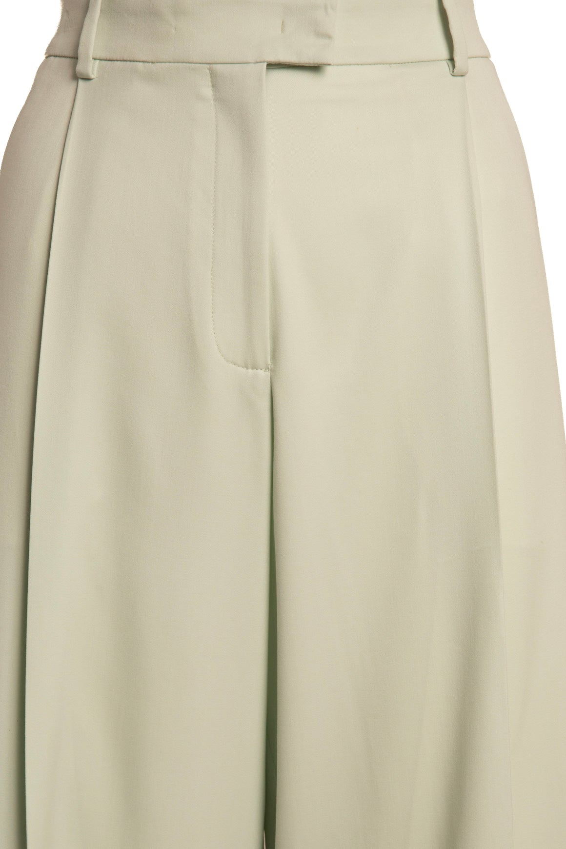 ANOTHER TOMORROW Mint Blazer & Wide Trouser Suit Set