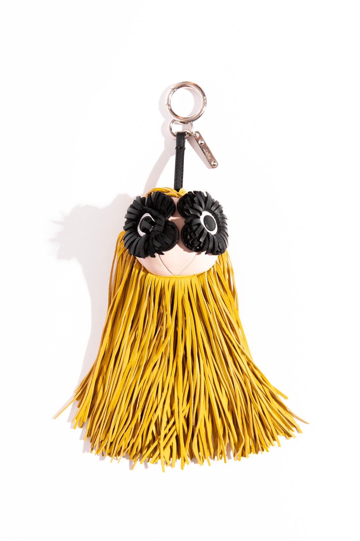 FENDI "Bag Bug" Leather Bag Charm
